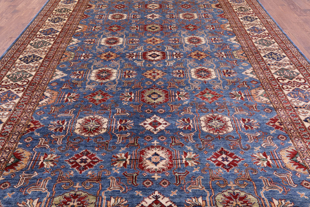Super Kazak Hand Knotted Wool Rug 9' 11" X 13' 1" Q10605