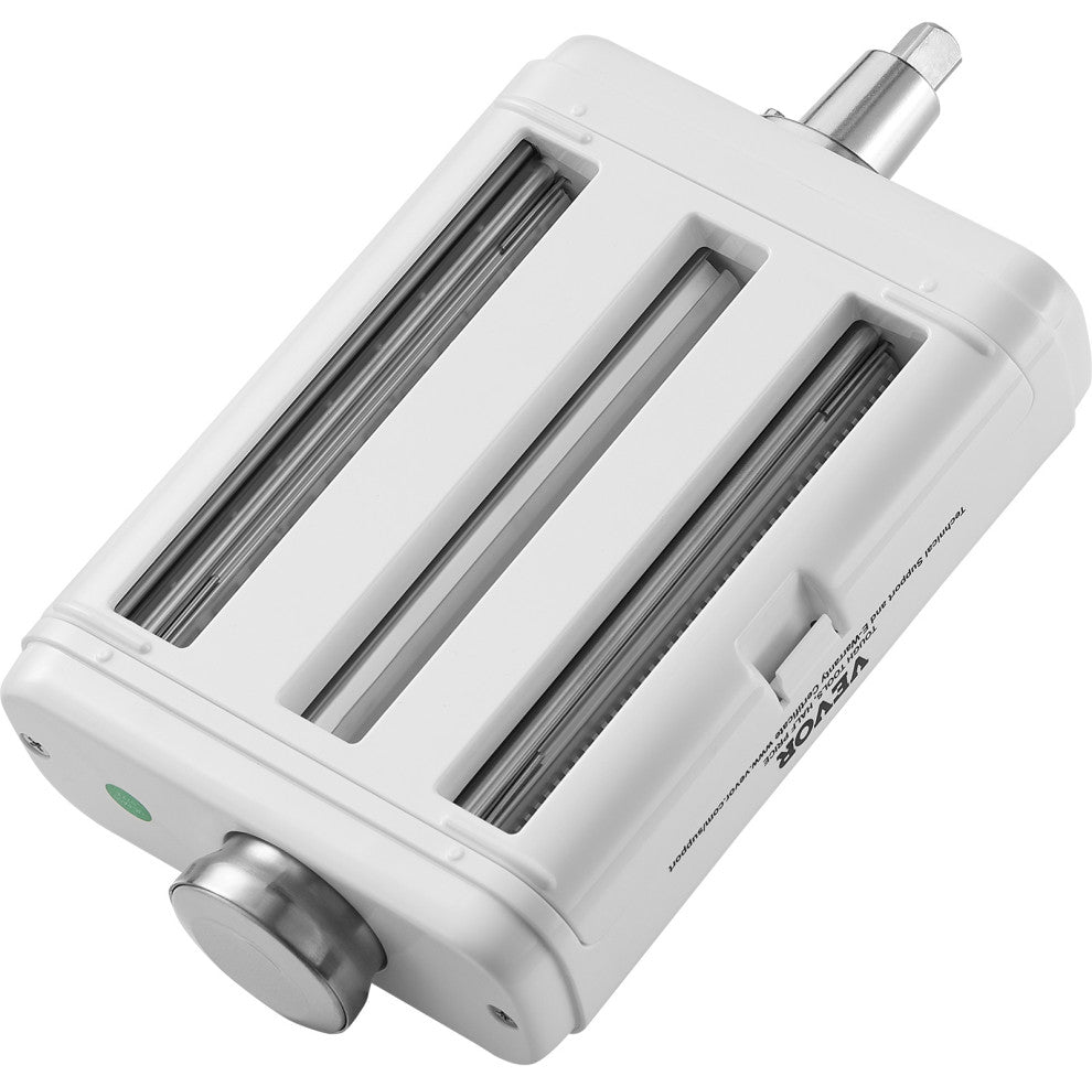 VEVOR 3-IN-1 Pasta Attachment for KitchenAid Stand Mixer Pasta Roller Cutter Set