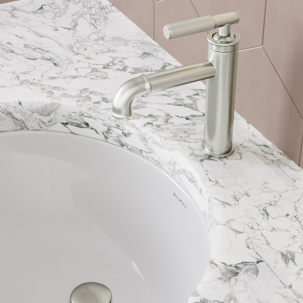 Avallon Single Hole, Single-Handle Sleek, Bathroom Faucet, Brushed Nickel