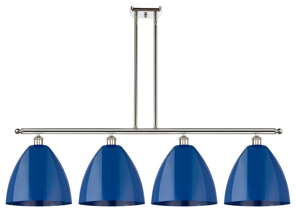 Innovations 516-4I-PN-MBD-12-BL 4 Light Island Light, Polished Nickel