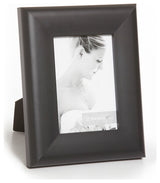 Satin Black Picture Frame, 2", Easle Back, Contemporary, 8 x 10