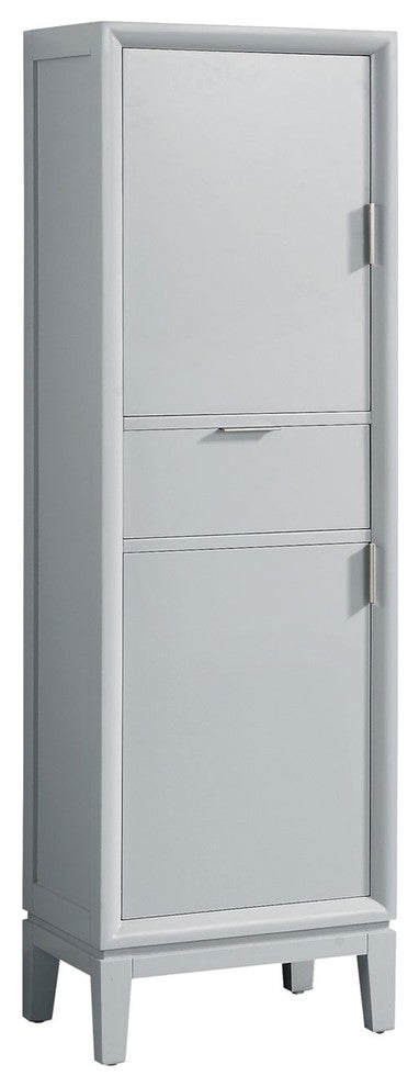 Avanity Emma 20" Linen Tower, Dove Gray, Dove Gray