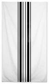 Stripe Set Black 58x102 Tablecloth