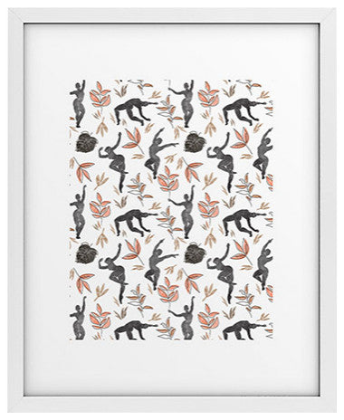 Marta Barragan Camarasa Dance Women Simple Nature Framed Art Print, 16x20"