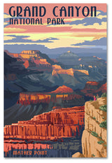 Lantern Press 'Grand Canyon' Canvas Art, 22" x 32"