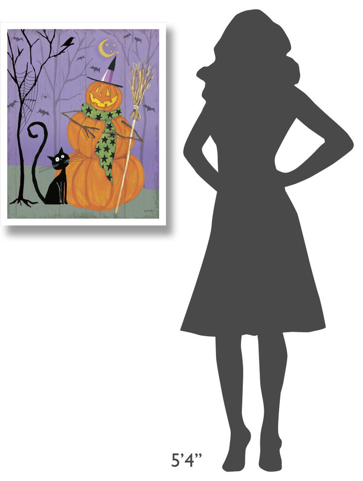 "Happy Haunting V" Digital Paper Print by Anne Tavoletti, 24"x30"