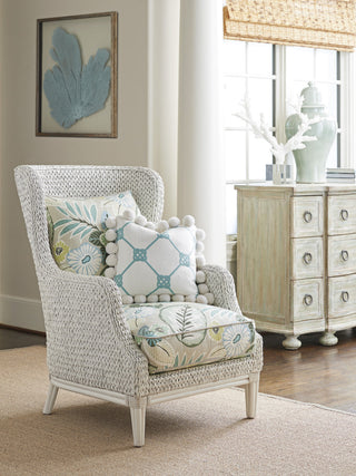 Chest and furniture shown in a room setting; product visible as part of a styled space.
