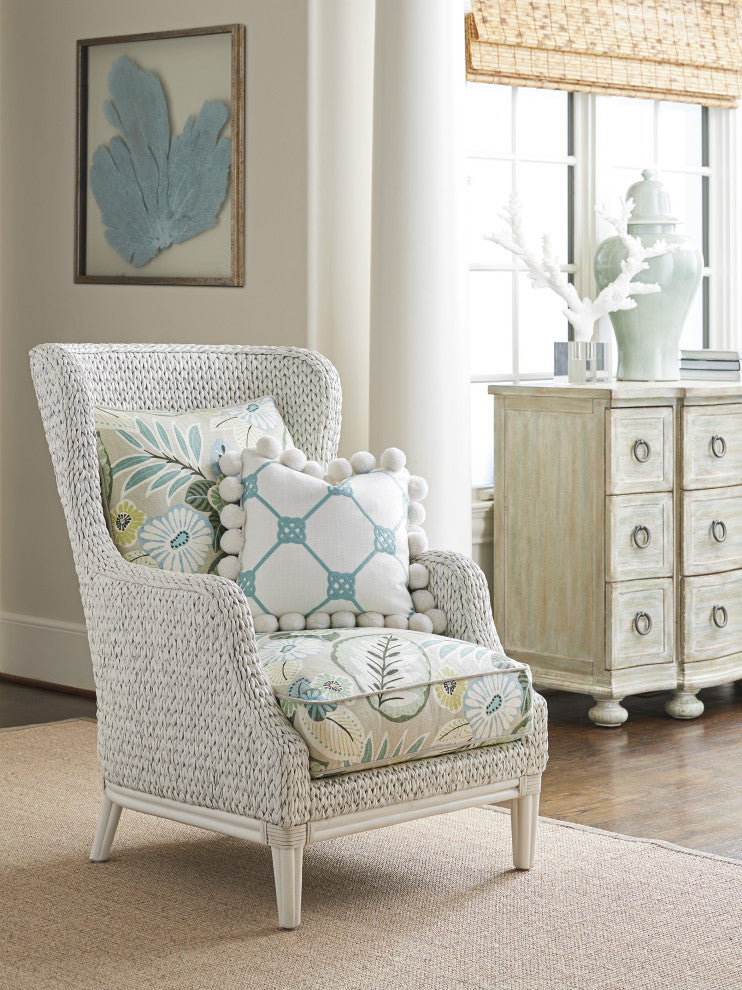 Chest and furniture shown in a room setting; product visible as part of a styled space.