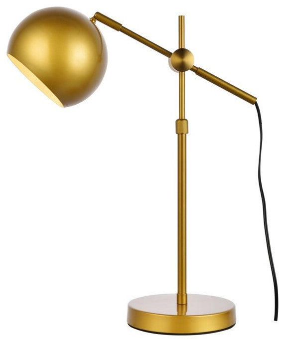 Living District Forrester 1-Light Table Lamp Brass