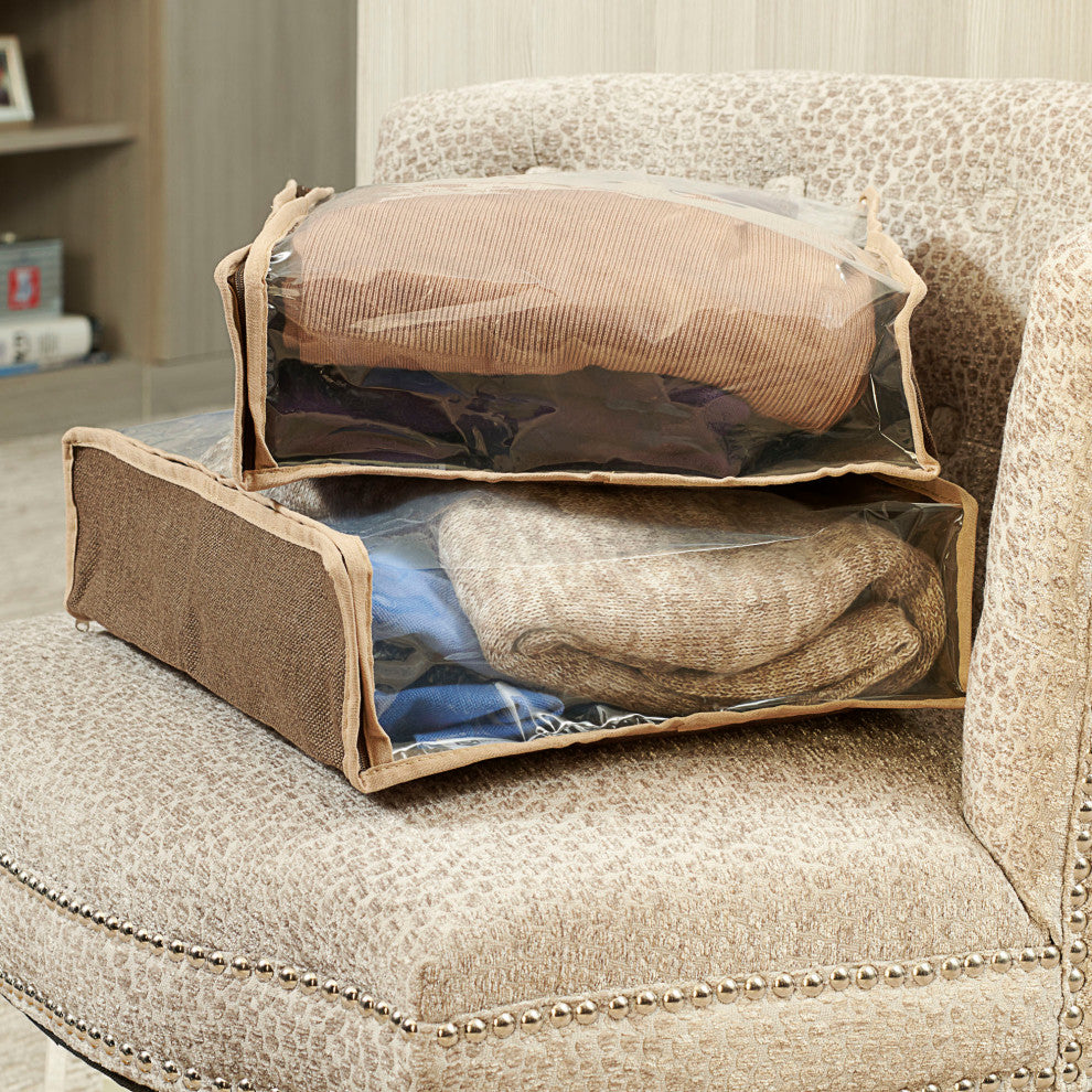 Household Essentials Set of Two Sweater Storage Bags