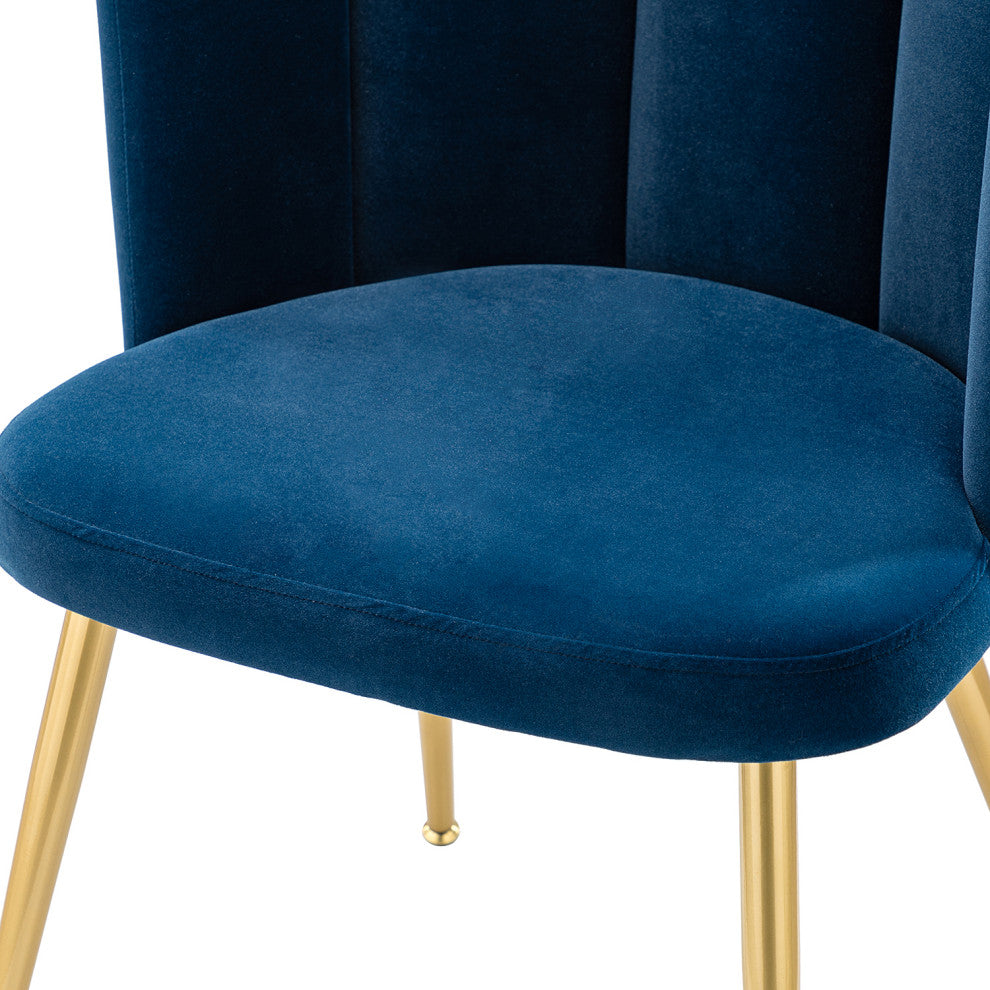 Ofelia Side Chair, Set of 2, Navy