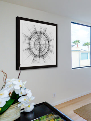 "Torqued Motion" Framed Art Print