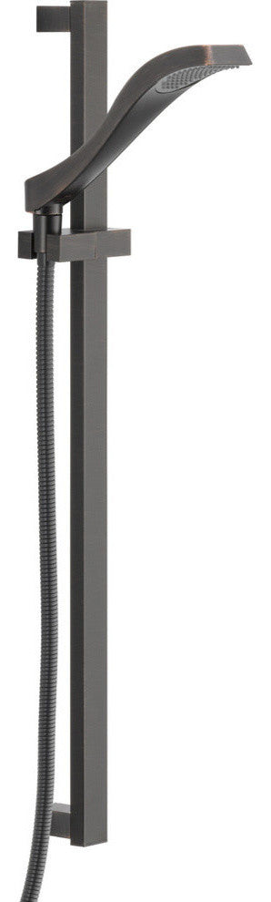 Delta Dryden Single-Setting Slide Bar Hand Shower, Venetian Bronze, 57051-RB