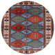 Ahgly Company Indoor Round Mid-Century Modern Area Rugs, 4' Round