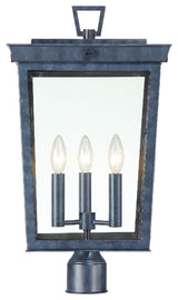 Belmont 3 Light Outdoor Pendant, Graphite