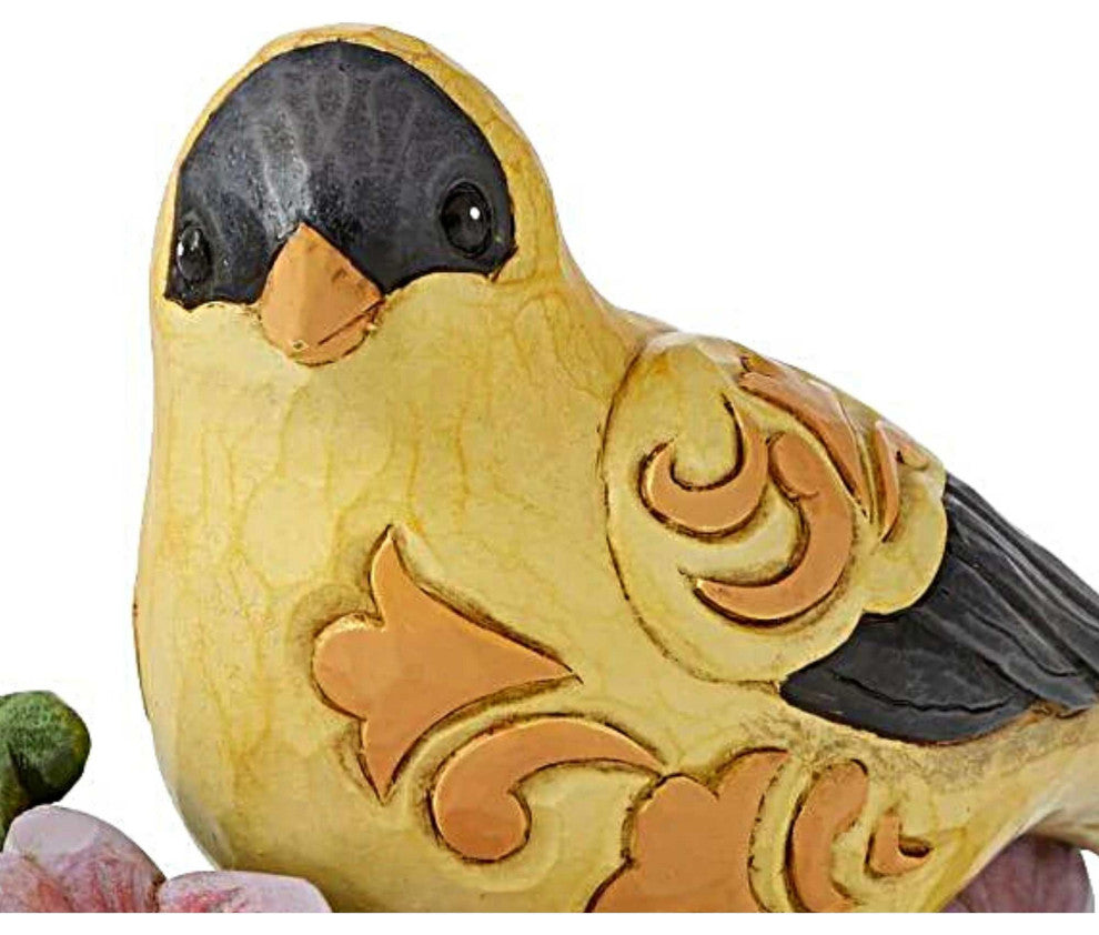 Golden Harmony - One Figurine 3.5 Inch, Resin - Goldfinch Dazzling 6010282