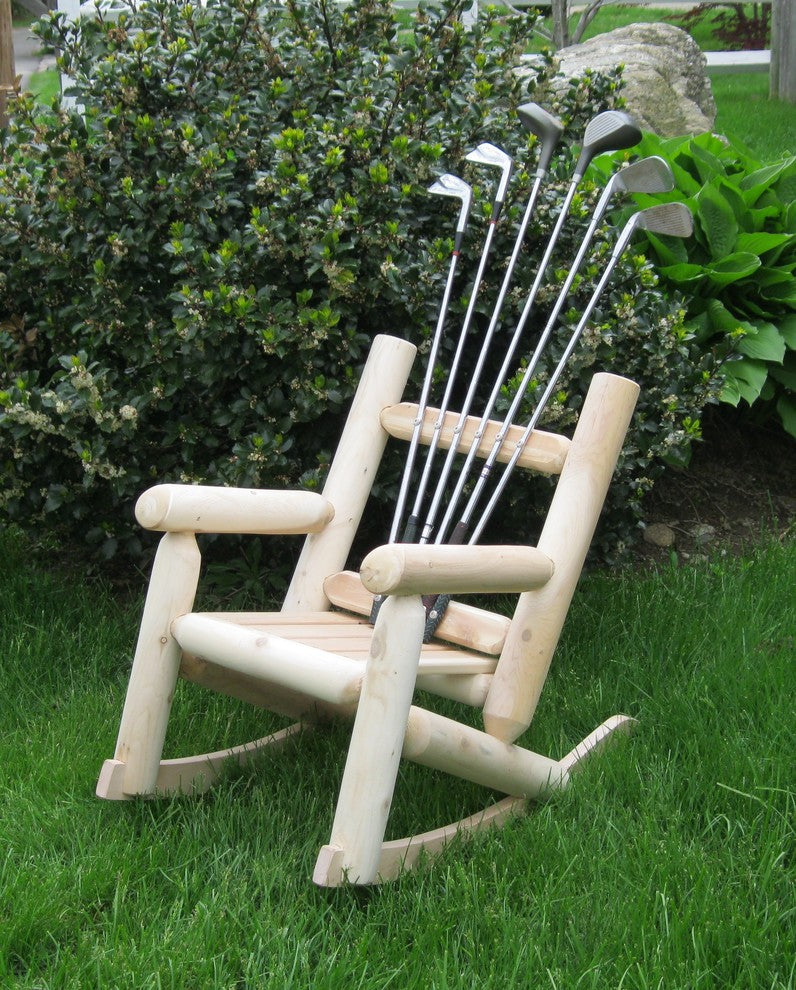 Childrens Golf Club Log Rocker
