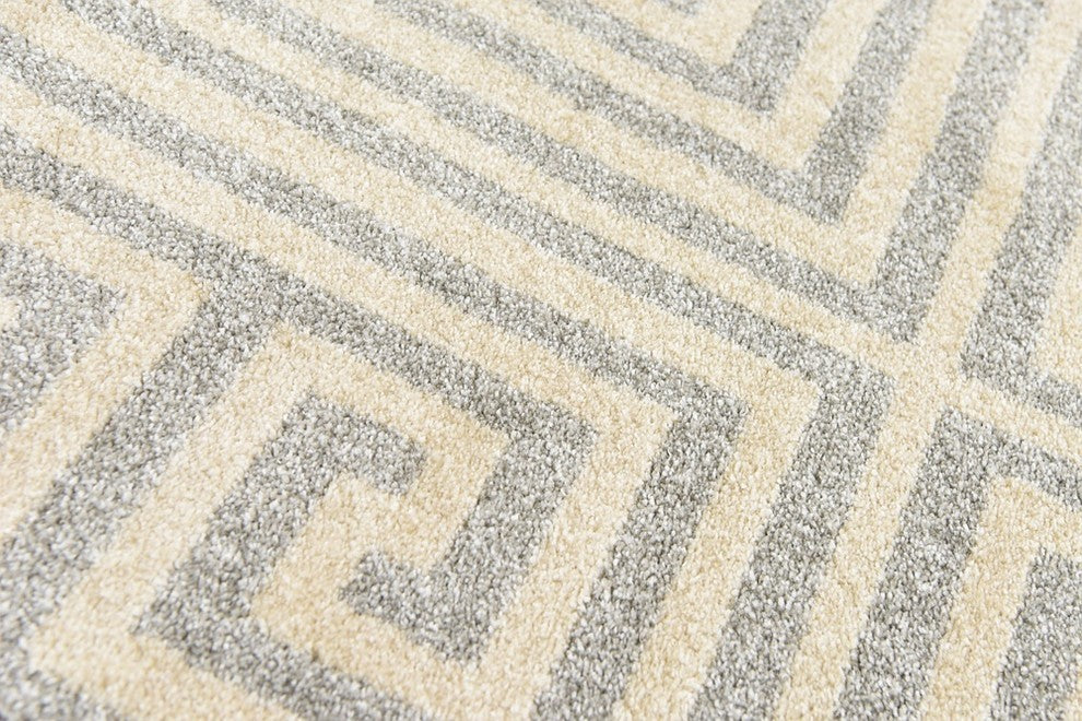 Unique Loom Gray Athens Greek Key 2' 0 x 3' 0 Area Rug