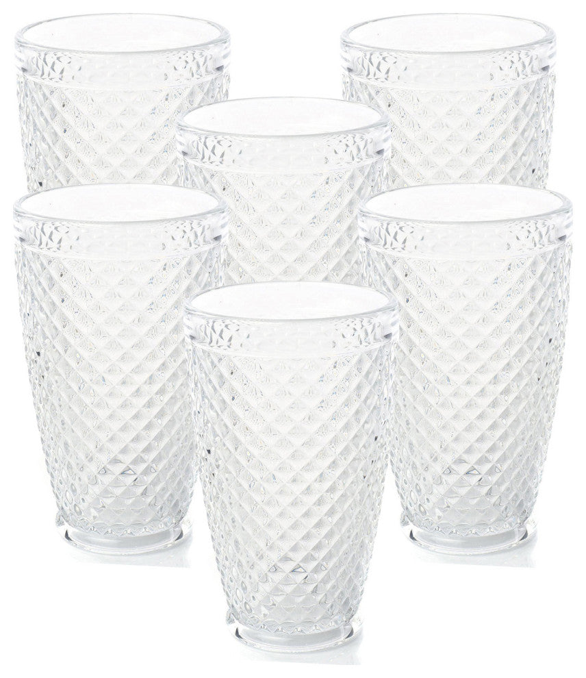 Nonna Tumblers Set of 6, Tall, 17 Oz.