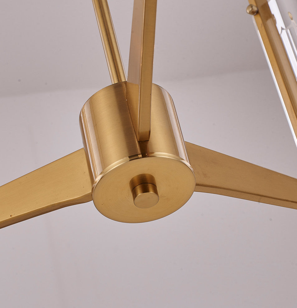 Ceiling Fixture, brass