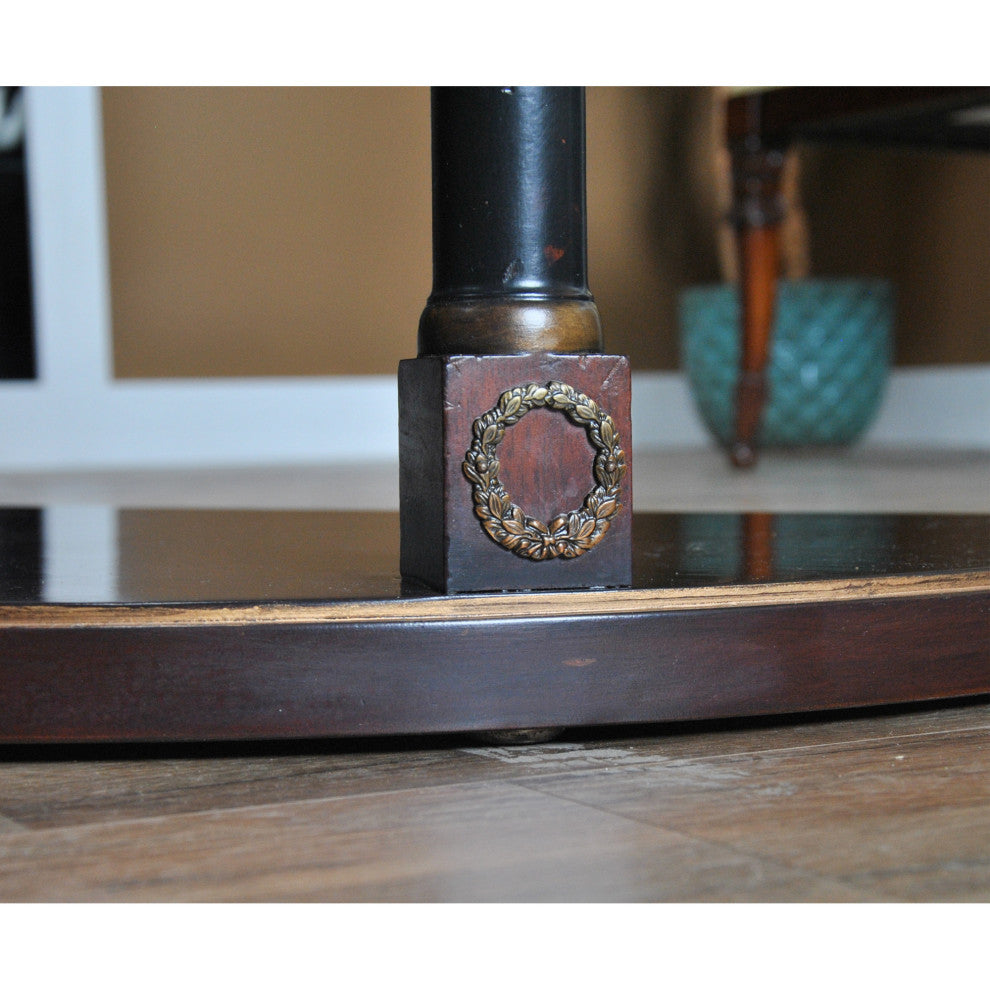 NVIN0119 Kittinger Mahogany Console with Columns A903