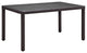 Espresso Beige Convene 7-Piece Outdoor Patio Dining Set