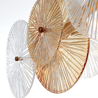 Sue-Anne 8-Light Chandelier, Plated Brass