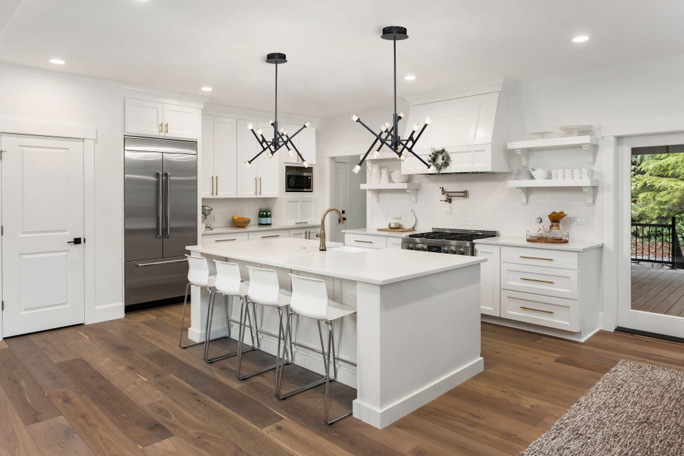 Batton 14.5W LED Pendant, Black