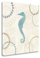 "Undersea Blue II" By Veronique Charron, Giclee Print on Gallery Wrap Canvas