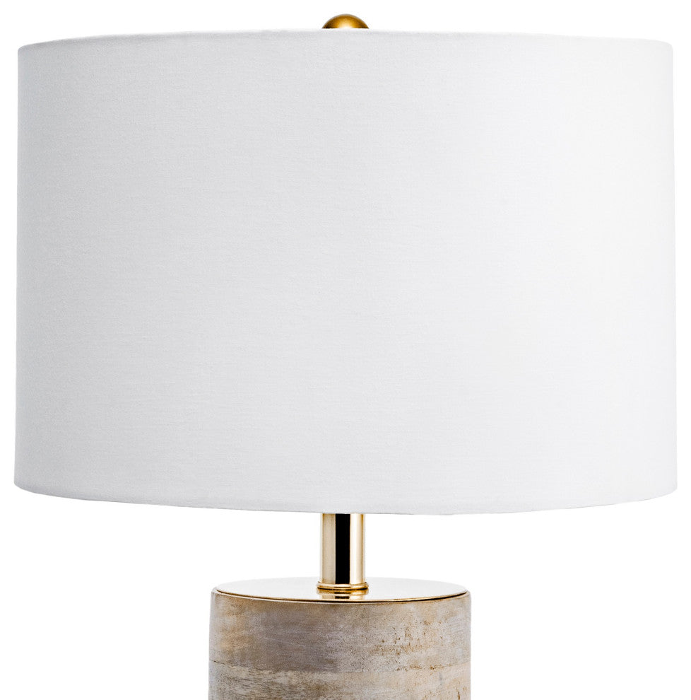 Nuloom Berry 21" Wood Table Lamp