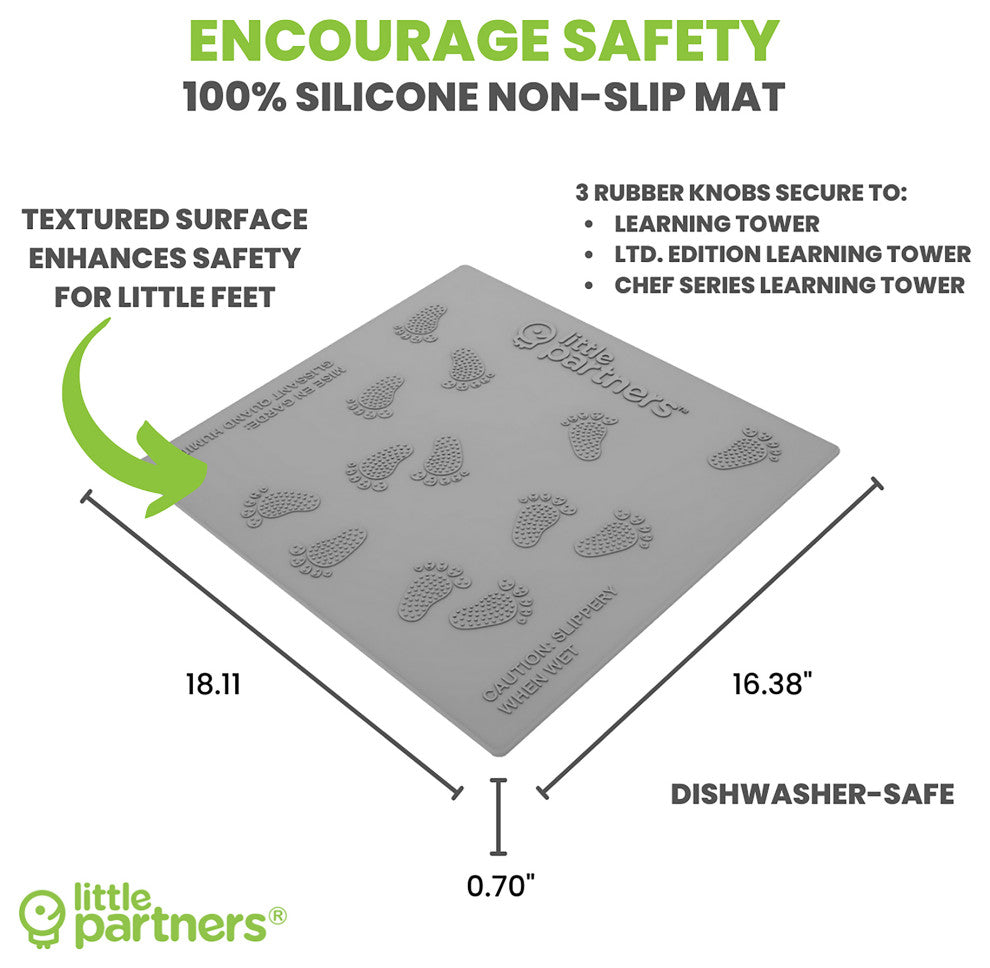 Little Partners Silicone Mat for The Learning Tower, Limited Edition Chef Series