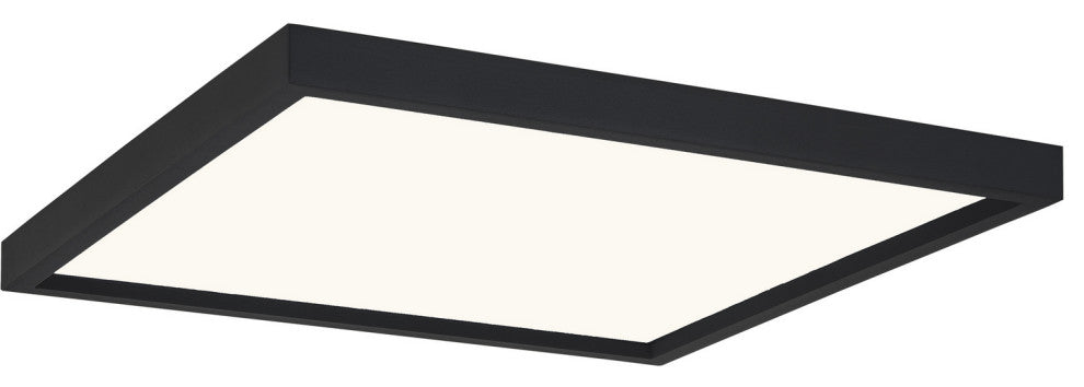 Outskirts LED Flush Mount, Earth Black