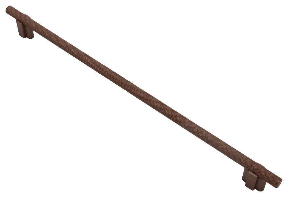 Knurled Bar Pull, Copper Bronze, 320mm
