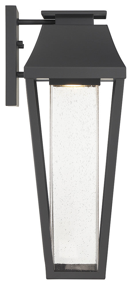 Brookline LED Outdoor Dark Sky Wall Lantern, Matte Black