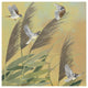 "Sparrows and Phragmates Sq" Digital Paper Print by Kathrine Lovell, 26"x26"