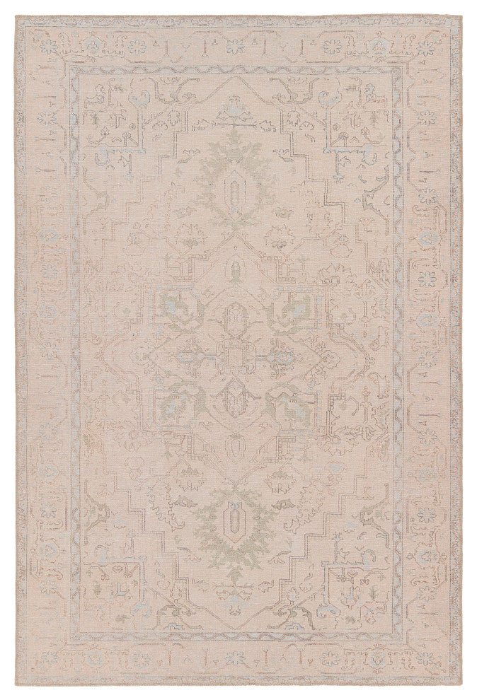 Jaipur Living Josephine Medallion Beige/Light Blue Area Rug 7'6''X9'6''