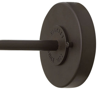 Hinkley Rigby Small Single Light Sconce, Buckeye Bronze