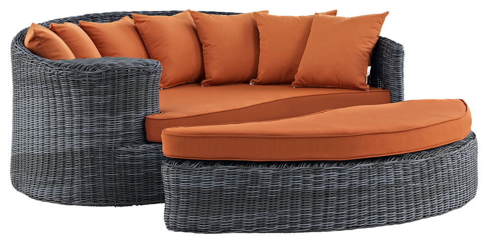 Canvas Tuscan Summon Outdoor Patio Sunbrella Daybed