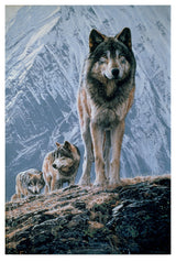 Ron Parker 'Crossing The Ridge' Canvas Art, 32"x22"