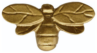 Bee Cabinet Knob, Lux Gold