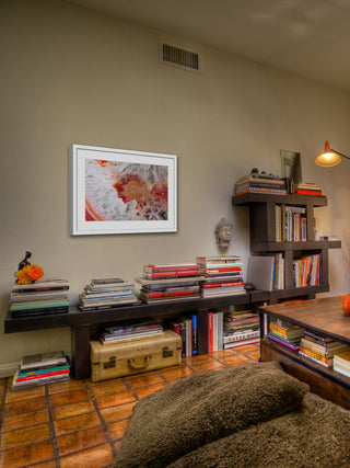 "Sand Layers" Framed Painting Print