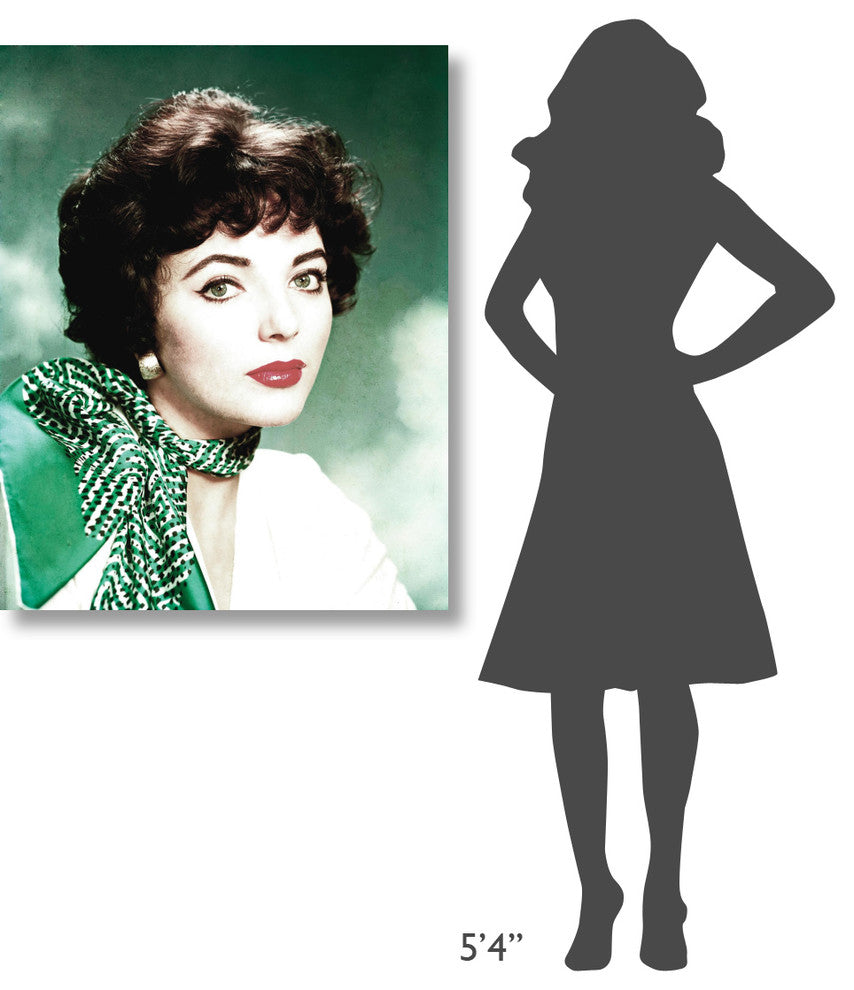 "Joan Collins" Stretched Canvas Giclee by Hollywood Photo Archive, 32x40"