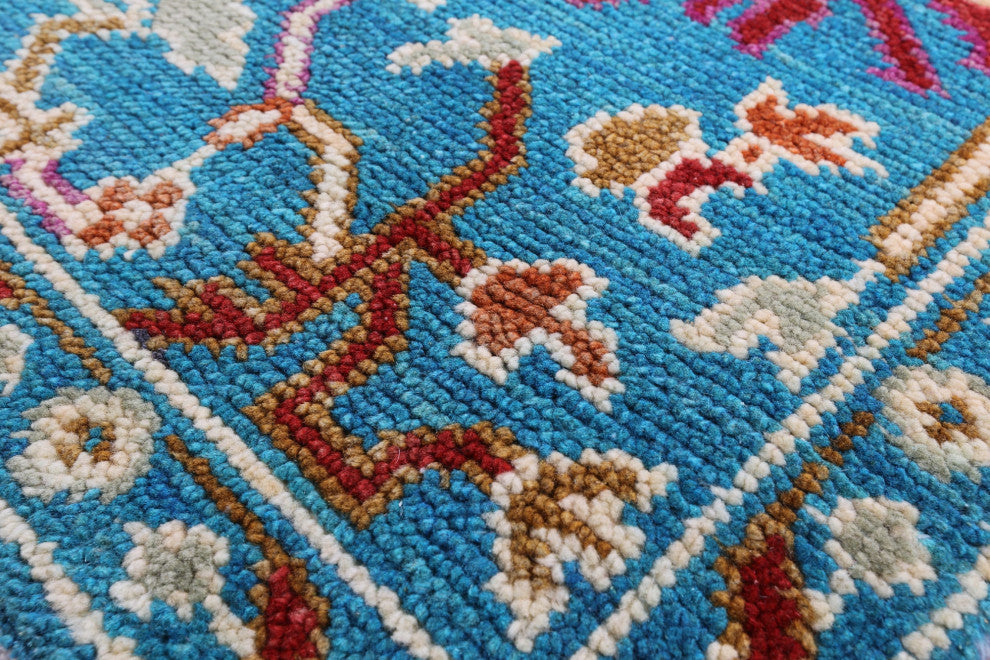 5' 1" X 8' 5" Turkish Oushak Handmade Wool Rug - Q15873