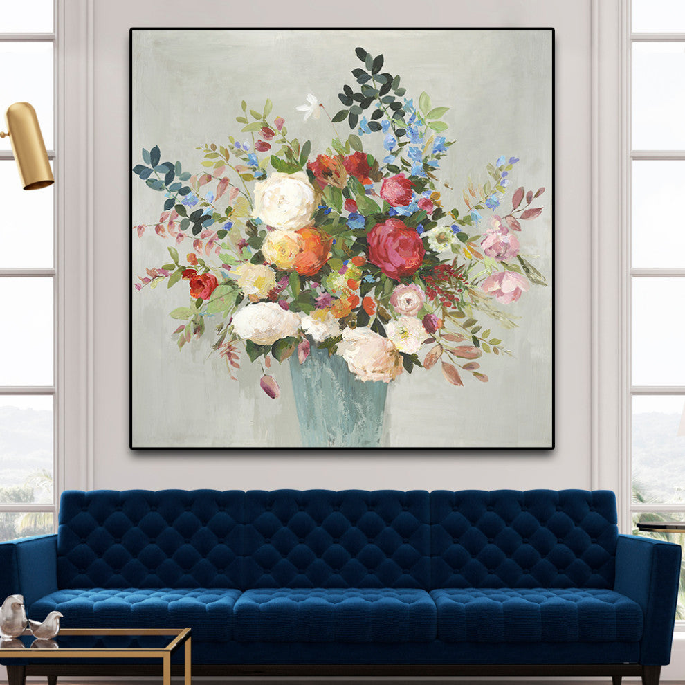 "Grande" Oversized Framed Canvas, 45" x 45"