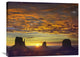 "The Mittens And Merrick Butte At Sunrise, Monument Valley, Arizona" Artwork