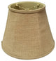 Royal Designs Empire Lamp Shade, Burlap, 10"