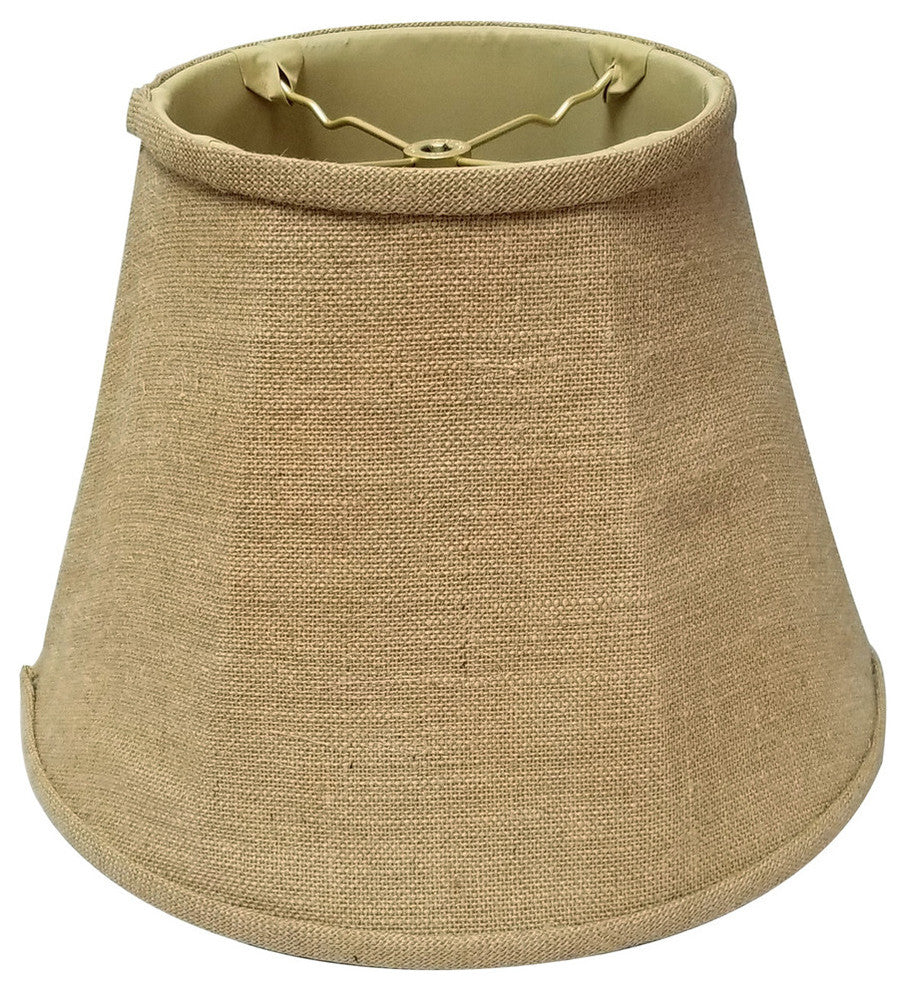 Royal Designs Empire Lamp Shade, Burlap, 10"
