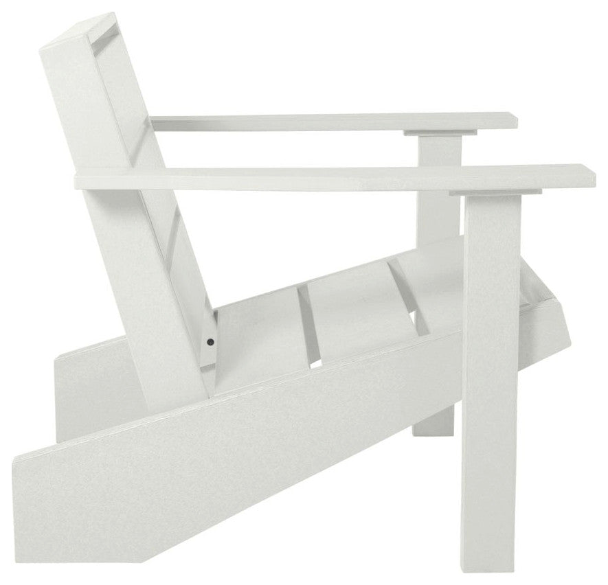 Haven Modern Adirondack Chair, Coconut White