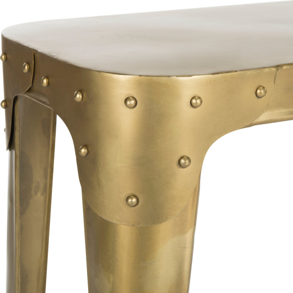 Safavieh Classic Iron Console Table, Gold