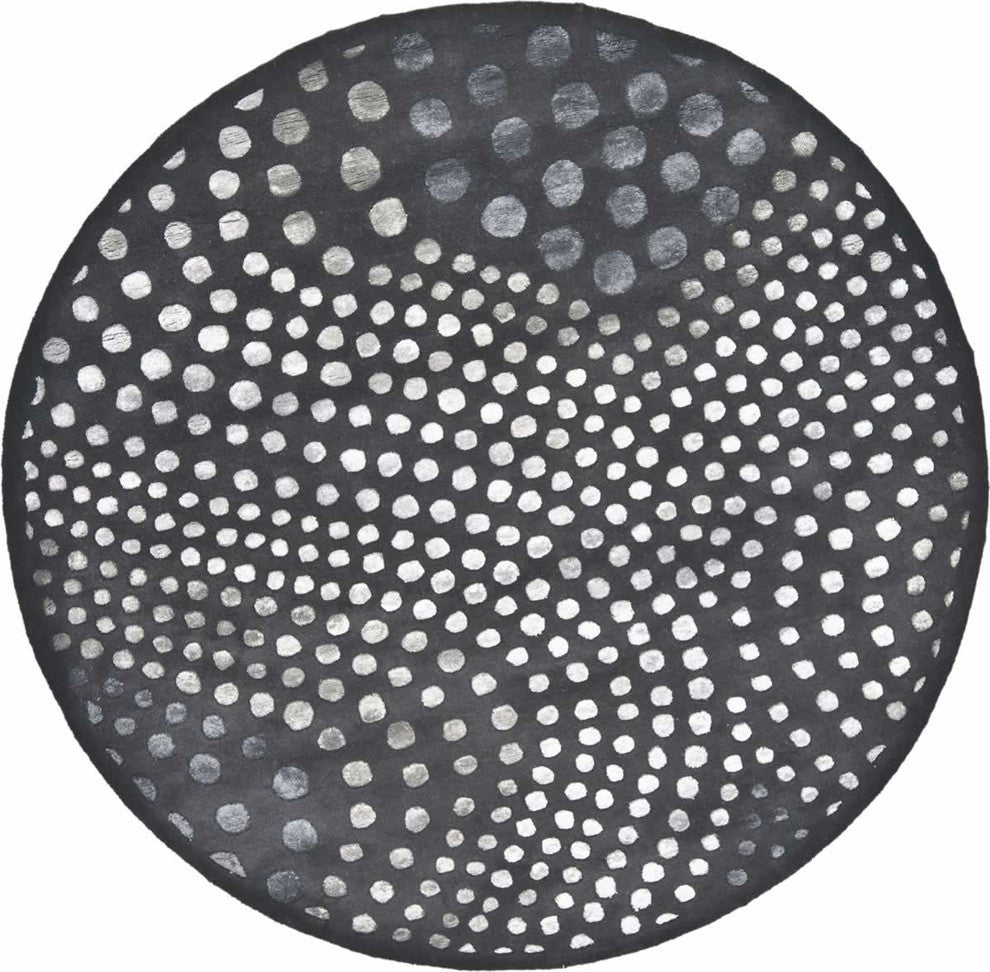 Safavieh Soho SOH654A 6' Square Dark Gray Rug
